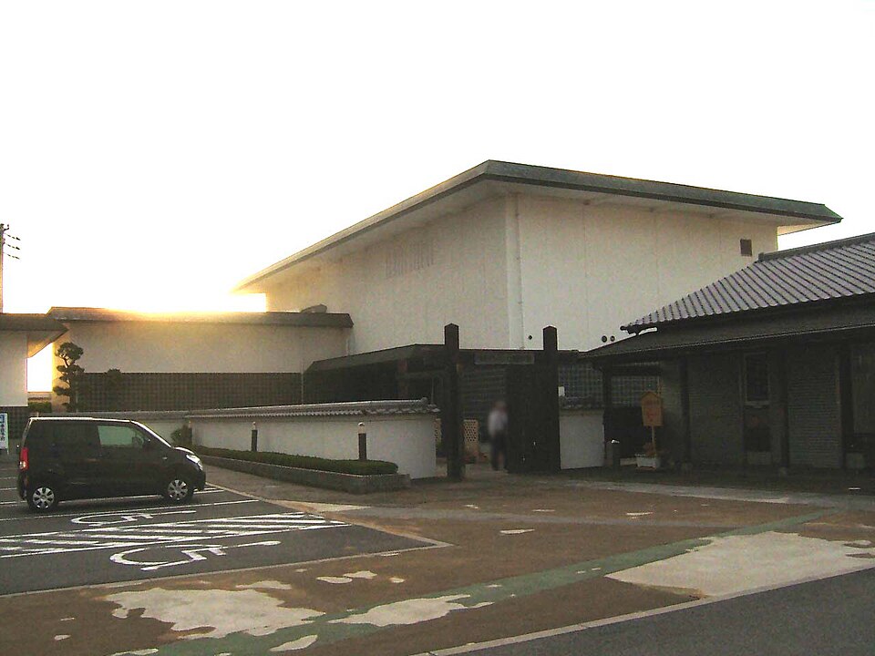 備前長船刀剣博物館の建物外観（2011年撮影）